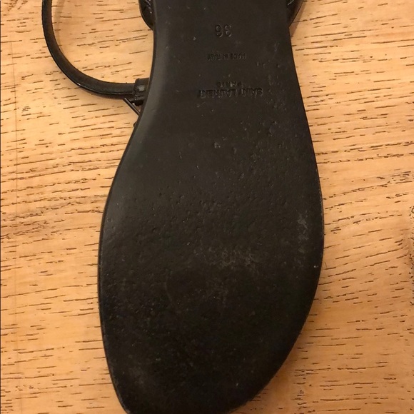 Saint Laurent nu pied  T-strap Sandals - Picture 4 of 5